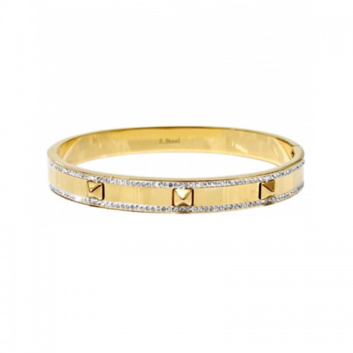 BRACCIALE RIGIDO CON BORCHIE - DH22100D345