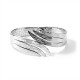 BRACCIALE RIGIDO A MOLLA CON ALI INTRECCIATE - DH2588B477
