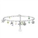 BRACCIALE A CATENA CON CHARMS MARINI E PERLINE COLORATE - FFJ25100C598