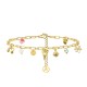 BRACCIALE A CATENA CON CHARMS MISTI - FFJ251024C606