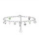 BRACCIALE A CATENA CON CHARMS MISTI - FFJ251024C606