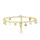 BRACCIALE A CATENA CON CHARMS MISTI - FFJ251024C606
