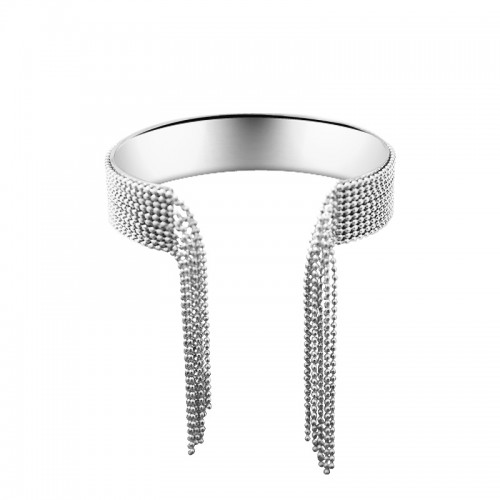 BRACCIALE SEMIRIGIDO REGOLABILE CON NAPPE A CATENA A SFERA - FFJ25184C724