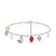 BRACCIALE A CATENA CON CHARMS FRUTTA - FFJ25624C608
