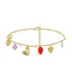 BRACCIALE A CATENA CON CHARMS FRUTTA - FFJ25624C608