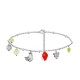 BRACCIALE A CATENA CON CHARMS FRUTTA - FFJ25624C608