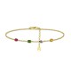 BRACCIALE CON ZIRCONI MULTITAGLIO COLORATI - FFJ2676C842