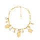 BRACCIALE A CATENA CON CHARMS CAMPANELLO E PUNTO LUCE - FJ24104B729 BRACCIALE A CATENA CON CHARMS CAMPANELLO E PUNTO LUCE - FJ24104B729