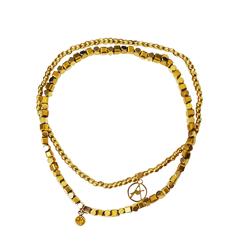 SET DI 2 BRACCIALI ELASTICI CON PERLINE - GD251024B914