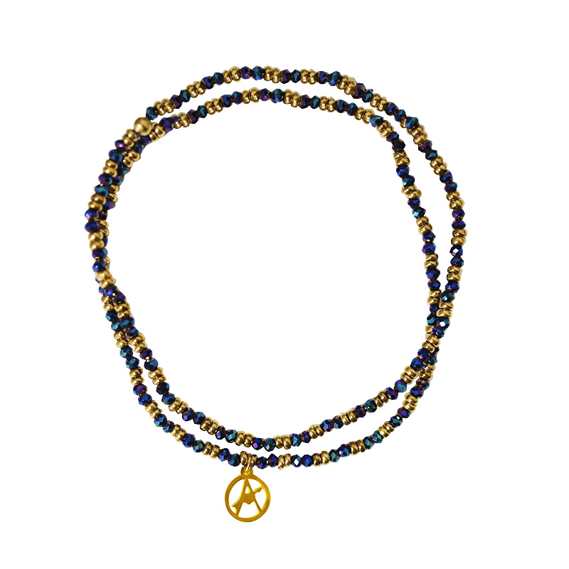 SET DI 2 BRACCIALI ELASTICI CON PERLINE - GD25944B915