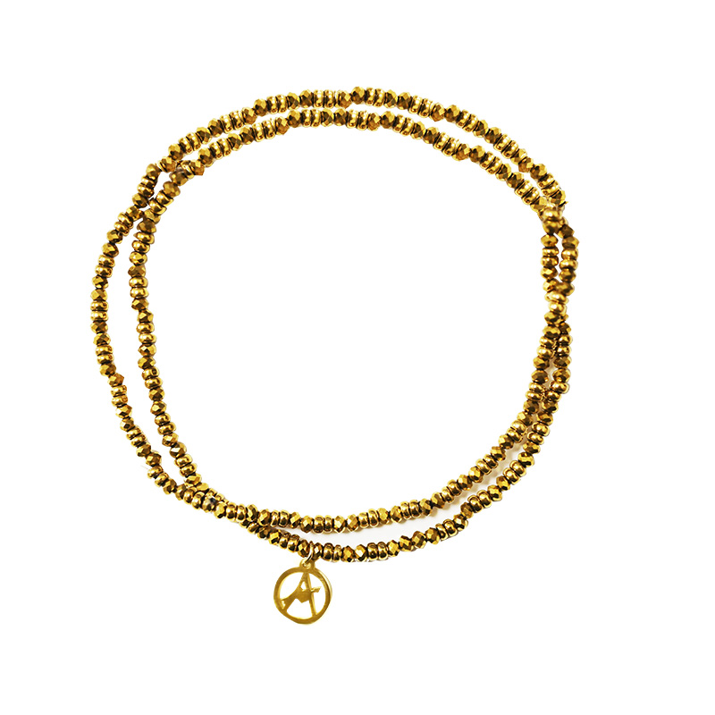 SET DI 2 BRACCIALI ELASTICI CON PERLINE - GD25944B915