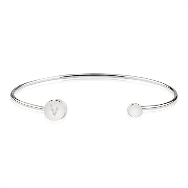 BRACCIALE INIZIALE SEMIRIGIDO REGOLABILE CON STRASS - JN201224464C34 BRACCIALE INIZIALE SEMIRIGIDO REGOLABILE CON STRASS - JN201224464C34