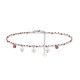 BRACCIALE DI PERLINE CON CIONDOLI FIOCCO DI NEVE & PERLA E ZIRCONE - JN21924116D11 BRACCIALE DI PERLINE CON CIONDOLI FIOCCO DI NEVE & PERLA E ZIRCONE - JN21924116D11