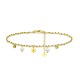 BRACCIALE DI PERLINE CON CIONDOLI FIOCCO DI NEVE & PERLA E ZIRCONE - JN21924116D11 BRACCIALE DI PERLINE CON CIONDOLI FIOCCO DI NEVE & PERLA E ZIRCONE - JN21924116D11