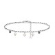BRACCIALE DI PERLINE CON CIONDOLI QUADRIFOGLIO & PERLA E ZIRCONE - JN21924116D15 BRACCIALE DI PERLINE CON CIONDOLI QUADRIFOGLIO & PERLA E ZIRCONE - JN21924116D15