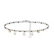 BRACCIALE DI PERLINE CON CIONDOLI QUADRIFOGLIO & PERLA E ZIRCONE - JN21924116D15 BRACCIALE DI PERLINE CON CIONDOLI QUADRIFOGLIO & PERLA E ZIRCONE - JN21924116D15