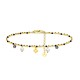 BRACCIALE DI PERLINE CON CIONDOLI QUADRIFOGLIO & PERLA E ZIRCONE - JN21924116D15 BRACCIALE DI PERLINE CON CIONDOLI QUADRIFOGLIO & PERLA E ZIRCONE - JN21924116D15