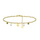 BRACCIALE DI PERLINE CON CIONDOLI QUADRIFOGLIO & PERLA E ZIRCONE - JN21924116D15 BRACCIALE DI PERLINE CON CIONDOLI QUADRIFOGLIO & PERLA E ZIRCONE - JN21924116D15