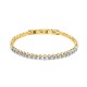 BRACCIALE TENNIS CON ZIRCONI QUADRATI - JN2292D165