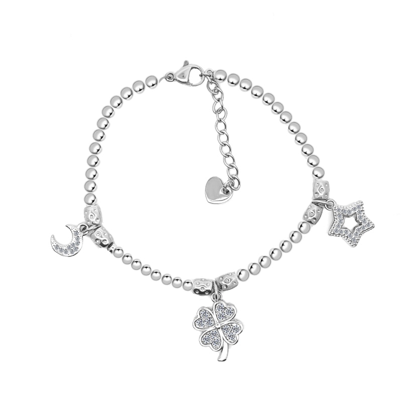 BRACCIALE SFERE CON PEPITE E CHARMS - JN2384E551 BRACCIALE SFERE CON PEPITE E CHARMS - JN2384E551