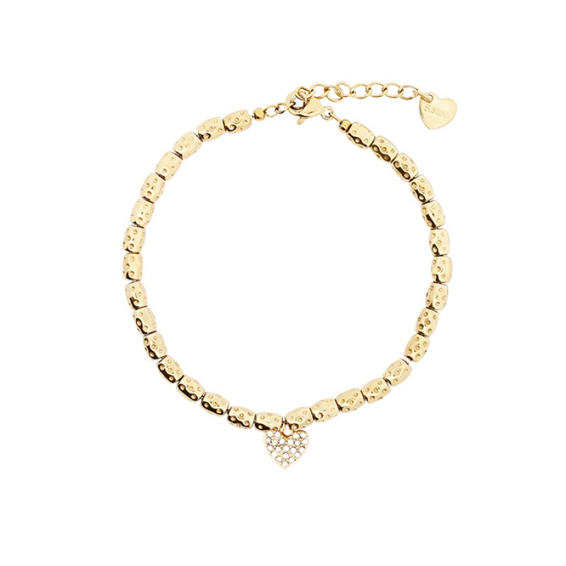 BRACCIALE PEPITA CON CHARM CUORE - JN2496A522 BRACCIALE PEPITA CON CHARM CUORE - JN2496A522
