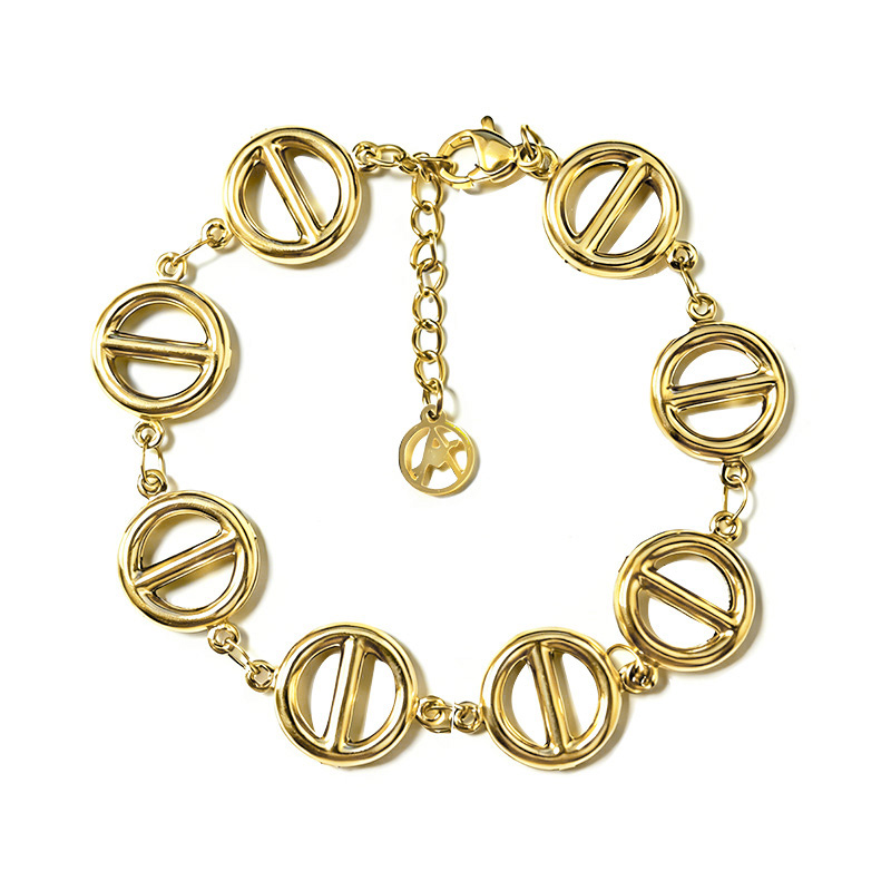 BRACCIALE A MAGLIA MARINARA ROTONDA - JN2540C209