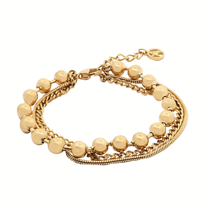 BRACCIALE BUBBLE A TRE FILI - JN25456C347