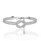 BRACCIALE CON NODO A DOPPIO FILO - JN25576C274