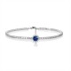 BRACCIALE TENNIS CON ZIRCONE CENTRALE COLORATO - JN2680D073