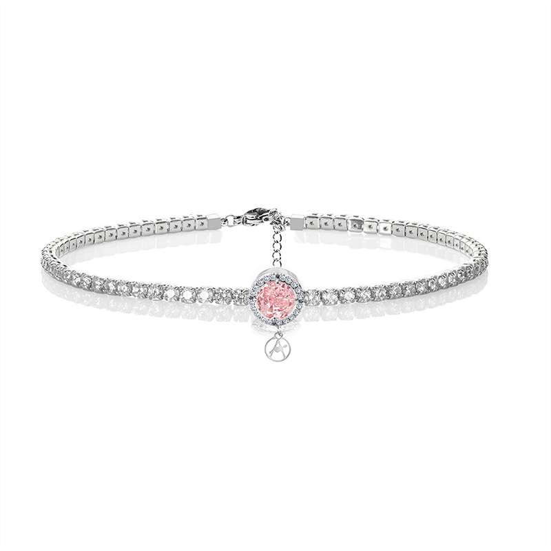 BRACCIALE TENNIS CON ZIRCONE CENTRALE COLORATO - JN2680D073
