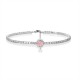 BRACCIALE TENNIS CON ZIRCONE CENTRALE COLORATO - JN2680D073