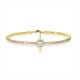 BRACCIALE TENNIS CON ZIRCONE CENTRALE COLORATO - JN2680D073