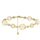 BRACCIALE CON CRISTALLI E ZIRCONIA ROTONDI COLORATI - MDD1318B BRACCIALE CON CRISTALLI E ZIRCONIA ROTONDI COLORATI - MDD1318B