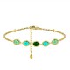 BRACCIALE CON CRISTALLI OVALI COLORATI - MDD2517B BRACCIALE CON CRISTALLI OVALI COLORATI - MDD2517B