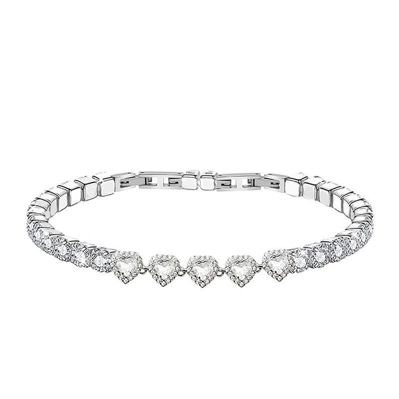 BRACCIALE TENNIS CON CUORI - MY251736B453