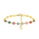 BRACCIALE CON FIORI DI ZIRCONI - MY252104C719