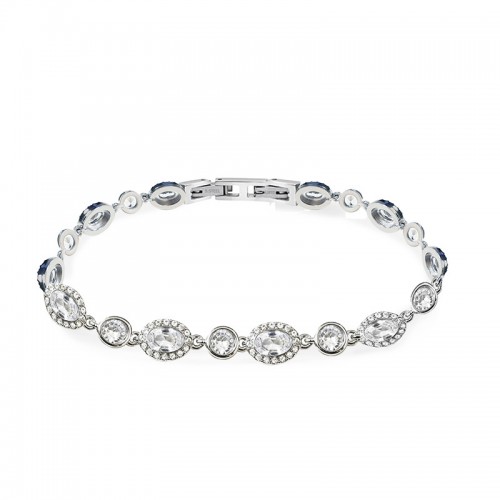 BRACCIALE ZIRCONE CON OVALI E PUNTI LUCE ALTERNATI - MY252272B455