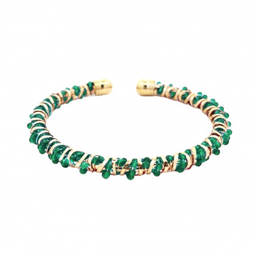 BRACCIALE INCASTRO IN CRISTALLO - NK22116D206
