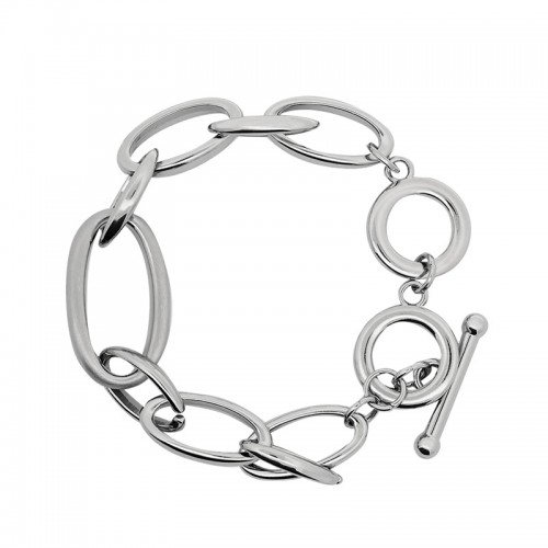 BRACCIALE A MAGLIA CATENA AD ANELLI - SW2456A394