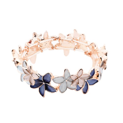 BRACCIALE ELASTICO FIORE SMALTATO - SW2488A785