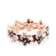 BRACCIALE ELASTICO FLOREALE SMALTATO - SW2488B797