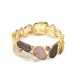 BRACCIALE ELASTICO SMALTATO CON STRASS - SW2488B798