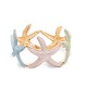 BRACCIALE ELASTICO SMALTATO CON STELLA MARINA - SW2488B802