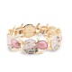 BRACCIALE ELASTICO SMALTATO CON TARTARUGA - SW2488B813