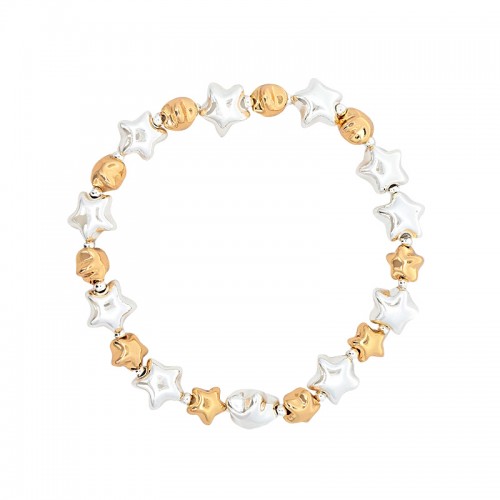 BRACCIALE ELASTICO CON PERLINE STELLA - SW2548B30