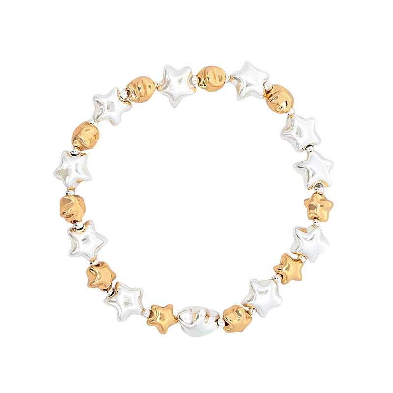BRACCIALE ELASTICO CON PERLINE STELLA - SW2548B30