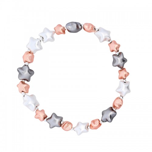 BRACCIALE ELASTICO CON PERLINE STELLA - SW2548B30