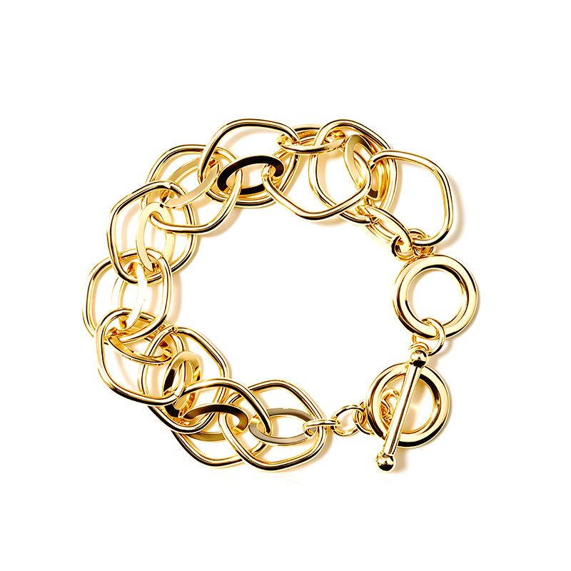 BRACCIALE CATENA A MAGLIA DOPPIA - SW2556B25