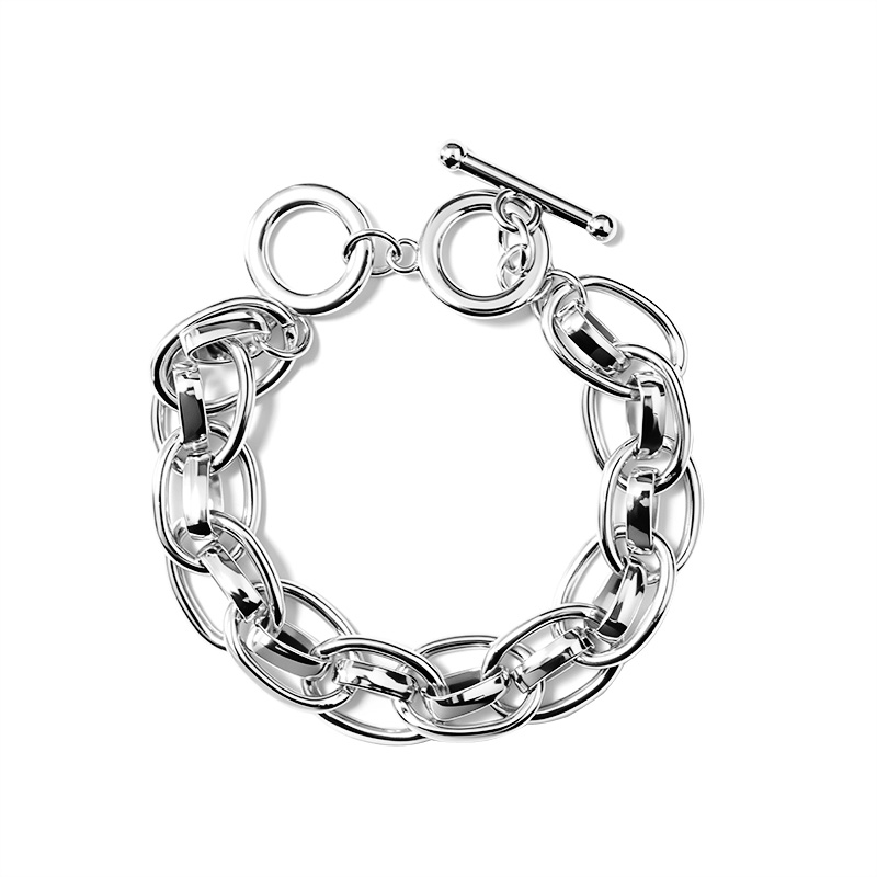 BRACCIALE CATENA A MAGLIA DOPPIA - SW2556B69