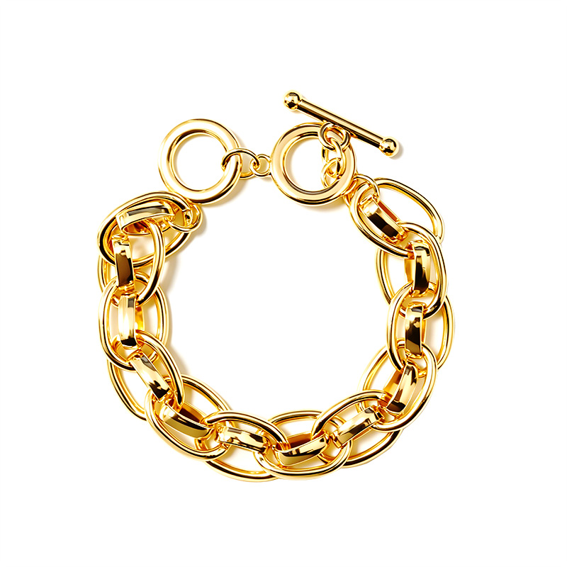 BRACCIALE CATENA A MAGLIA DOPPIA - SW2556B69